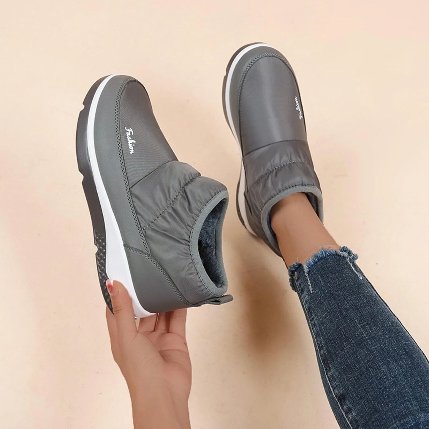 ELLA™ ORTHOPEDIC NON-SLIP WATERPROOF WINTER ANKLE BOOTS