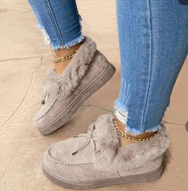 BOTTES FEMME TÊTE RONDE ORTHO CHAUDES EN COTON 2023