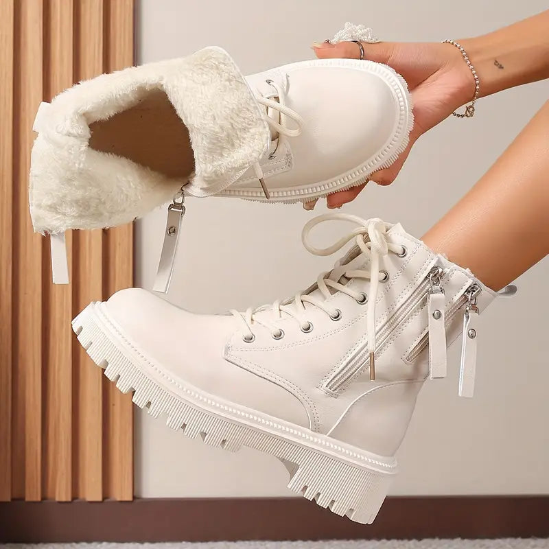 BRIERWOOD™ WOMEN'S FLEECE-LINED LACE-UP WINTER BOOTS