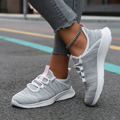 BRIANNA™ WOMEN'S WOVEN BREATHABLE RUNNING SHOES