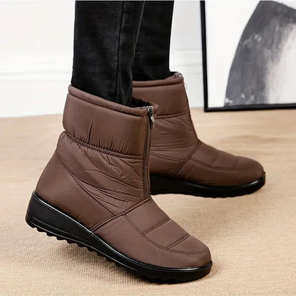 ALICIA™ WARM WATERPROOF ANKLE SNOW BOOTS