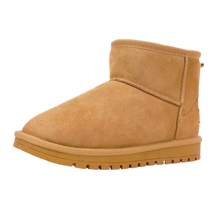 WINTER WARM FLAT PADDED ANKLE SNOW BOOTS – COZY, DURABLE & STYLISH
