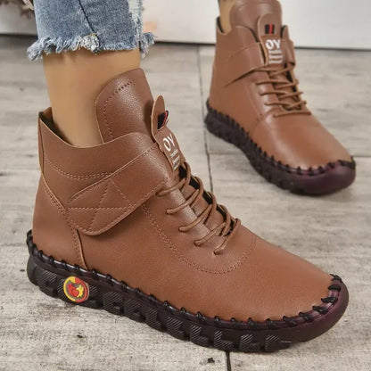 TRENDY™ WOMEN'S HIGH-TOP PLATFORM BOOTS