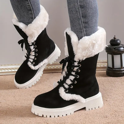 MAHONE™ LACE-UP MID-CALF WINTER BOOTS