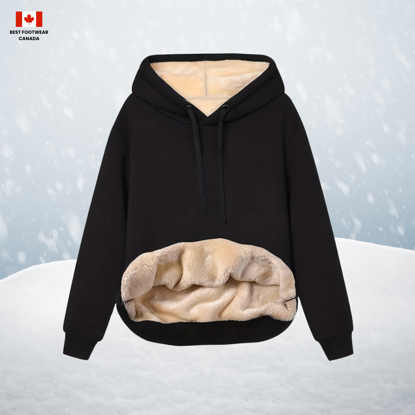 MERA™ HOODED SWEATSHIRT WITH FLEECE LINING