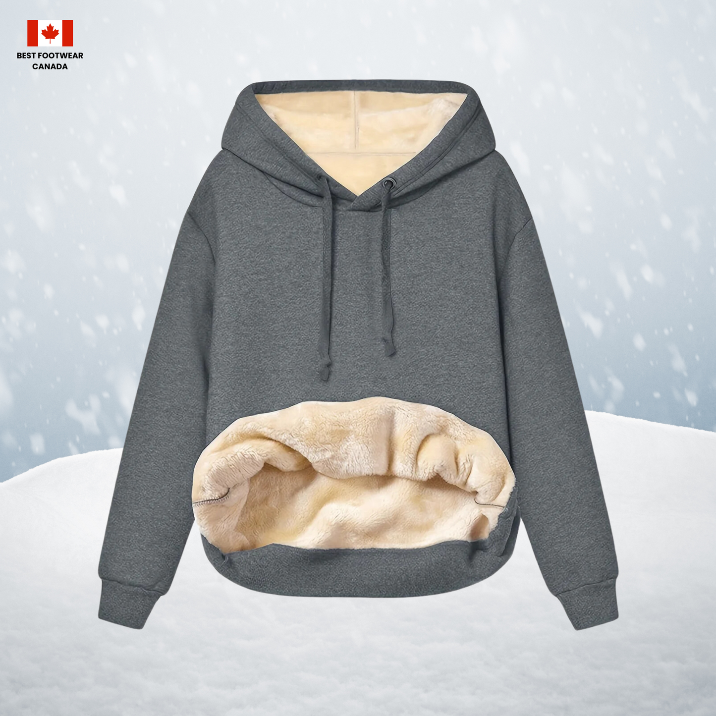 MERA™ HOODED SWEATSHIRT WITH FLEECE LINING