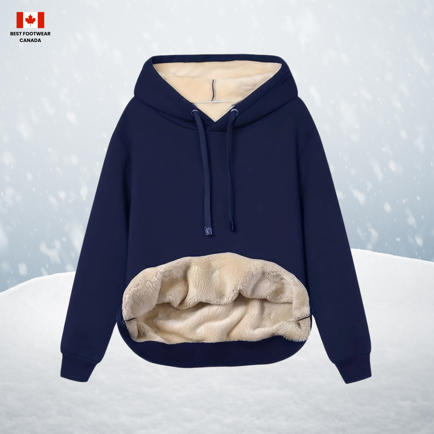 MERA™ HOODED SWEATSHIRT WITH FLEECE LINING