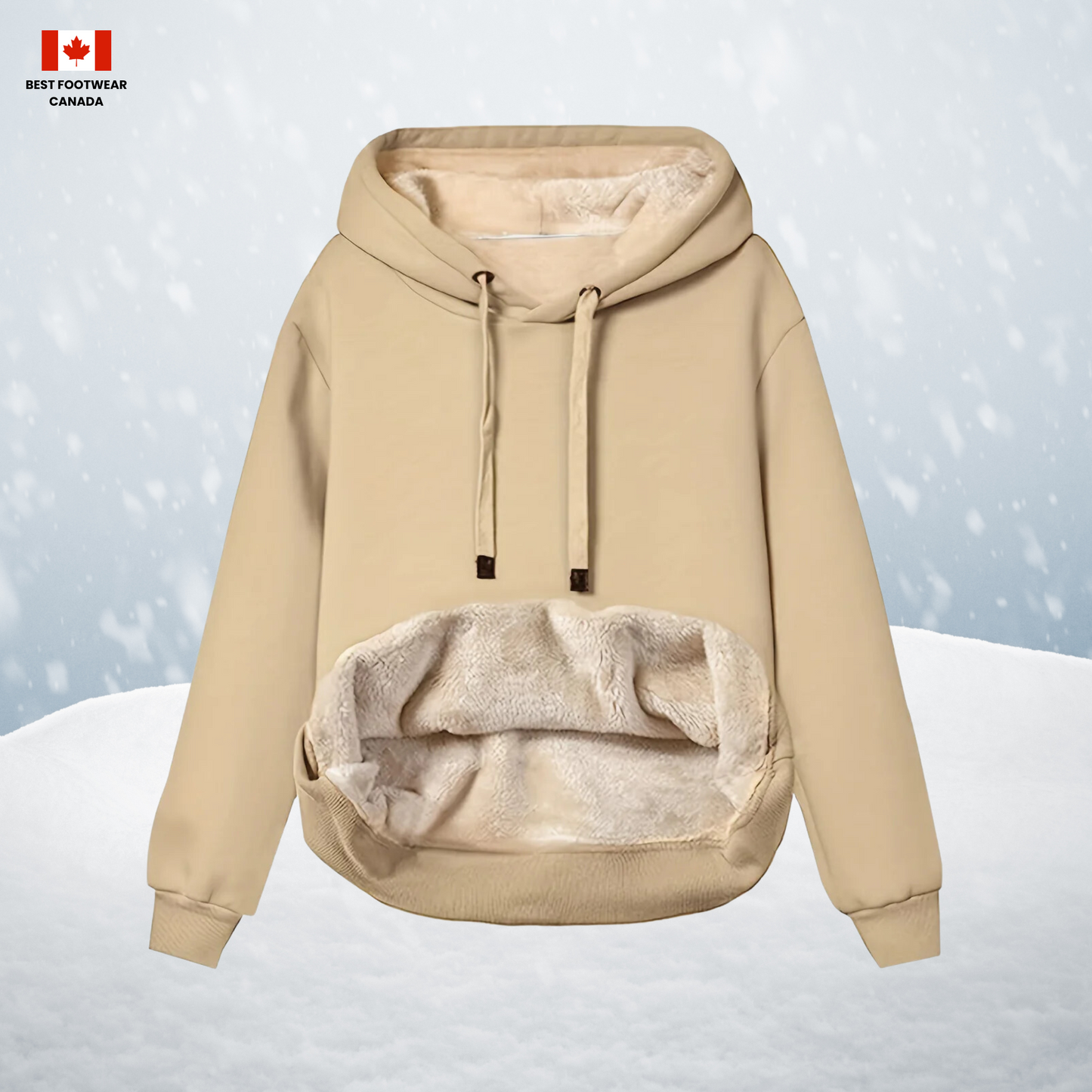 MERA™ HOODED SWEATSHIRT WITH FLEECE LINING