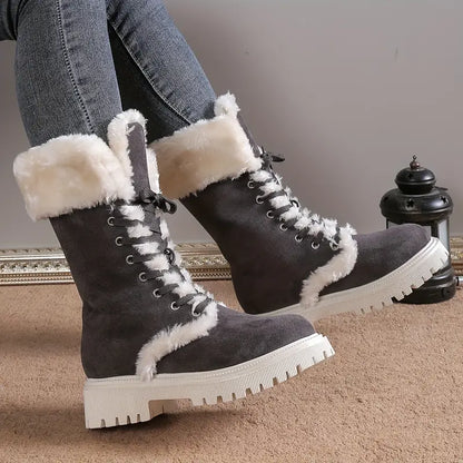 MAHONE™ LACE-UP MID-CALF WINTER BOOTS