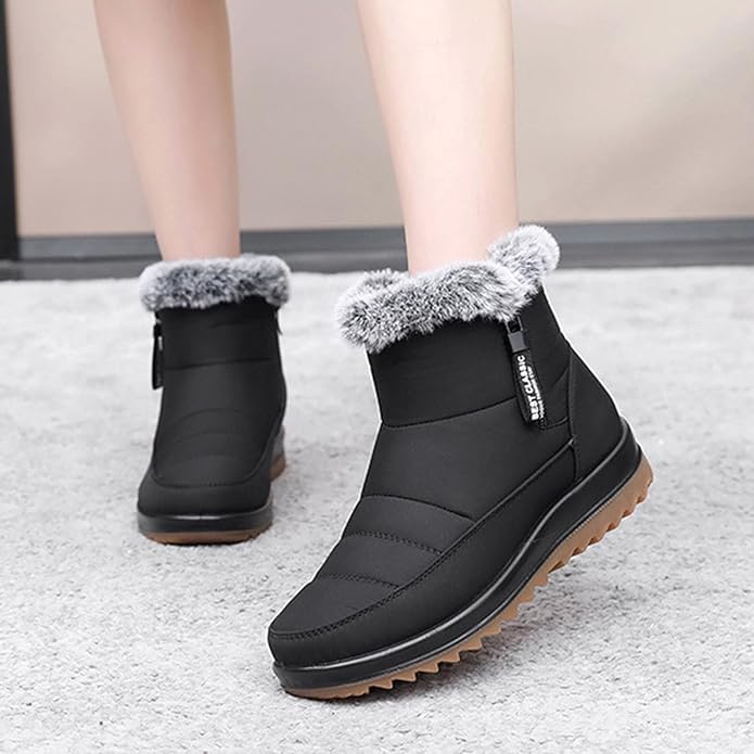 WOMEN'S WINTER WATERPROOF WARM COTTON BOOTS