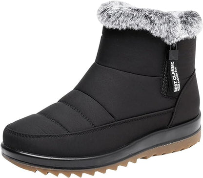 WOMEN'S WINTER WATERPROOF WARM COTTON BOOTS