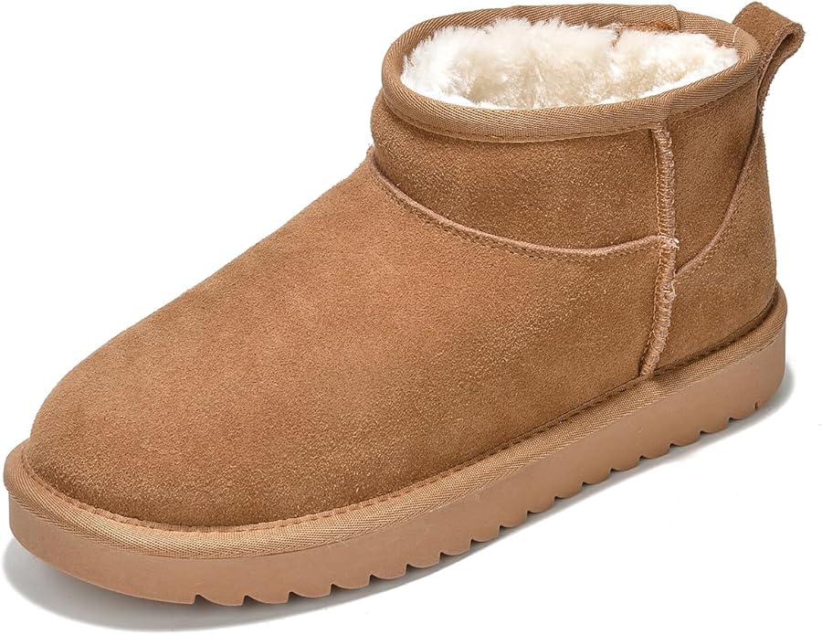 SUEDE ANKLE BOOTS – COZY, STYLISH & WATER-RESISTANT