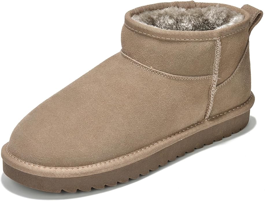 SUEDE ANKLE BOOTS – COZY, STYLISH & WATER-RESISTANT