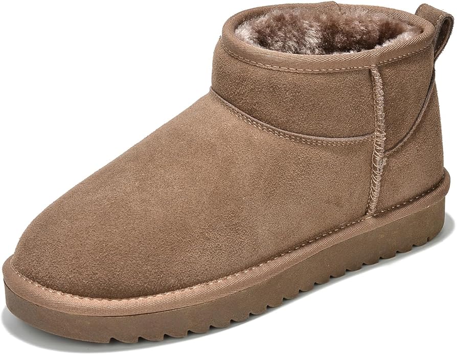 SUEDE ANKLE BOOTS – COZY, STYLISH & WATER-RESISTANT