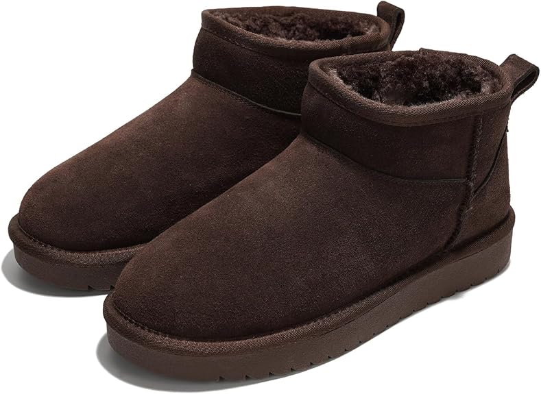 SUEDE ANKLE BOOTS – COZY, STYLISH & WATER-RESISTANT