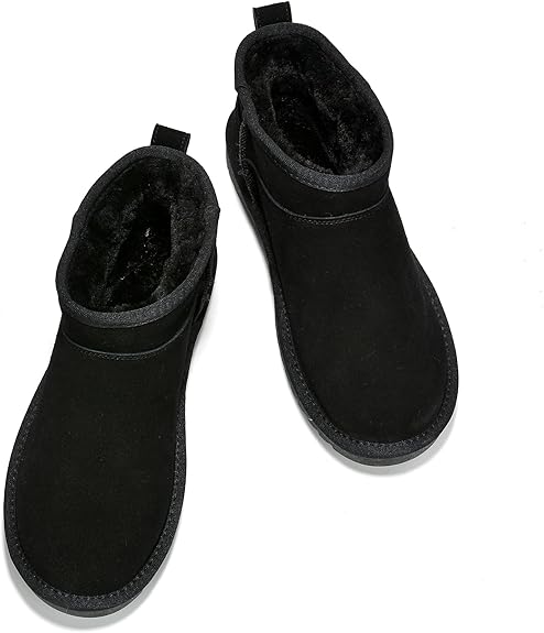 SUEDE ANKLE BOOTS – COZY, STYLISH & WATER-RESISTANT
