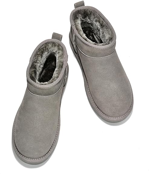 SUEDE ANKLE BOOTS – COZY, STYLISH & WATER-RESISTANT