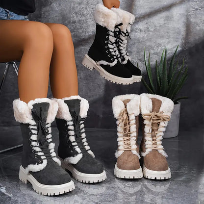 MAHONE™ LACE-UP MID-CALF WINTER BOOTS