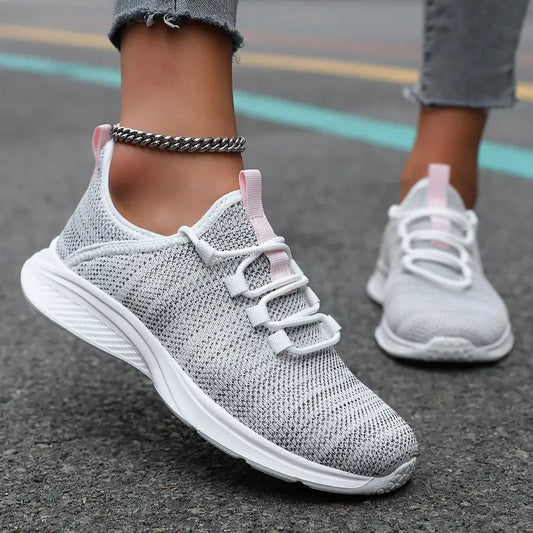 BRIANNA™ WOMEN'S WOVEN BREATHABLE RUNNING SHOES