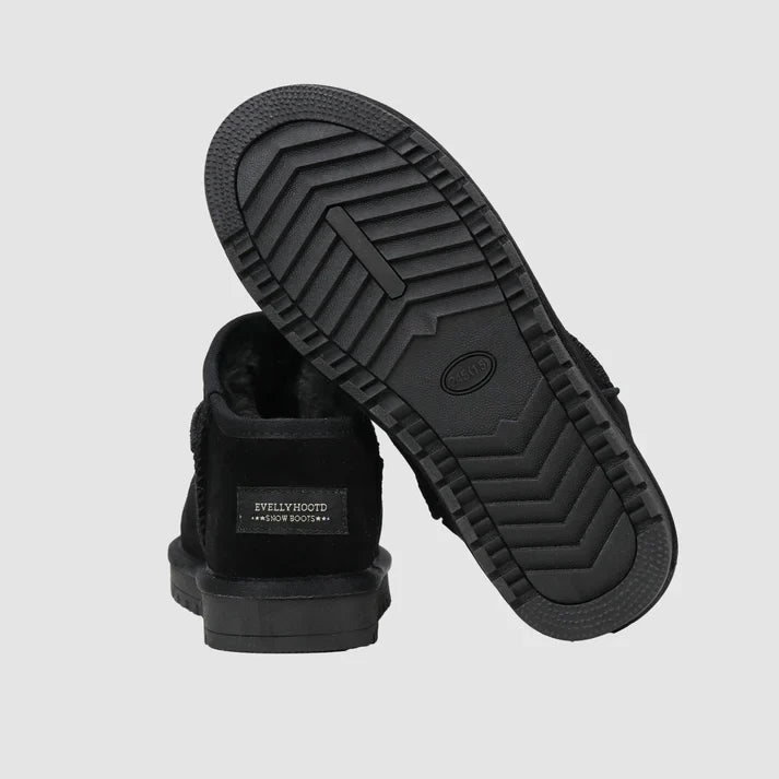 WINTER WARM FLAT PADDED ANKLE SNOW BOOTS – COZY, DURABLE & STYLISH