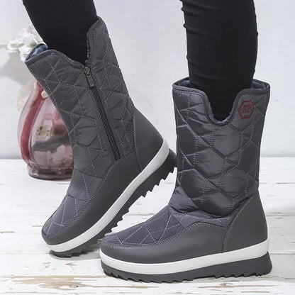 ALEXA™ NON-SLIP WATERPROOF WINTER ANKLE SNOW BOOTS