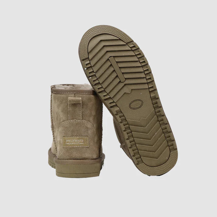 WINTER WARM FLAT PADDED ANKLE SNOW BOOTS – COZY, DURABLE & STYLISH