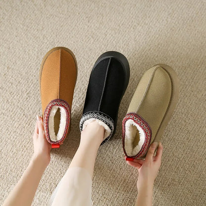 CALIENNE™ WOMEN'S COZY PLATFORM SLIPPERS