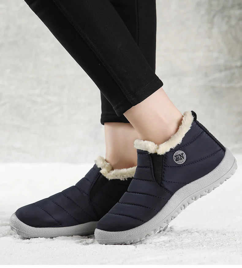 ARCTIC™ COZY WARM WATERPROOF FUR SLIP ON BOOTS