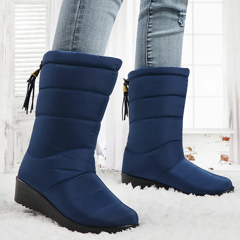 LIVIA™ WATERPROOF WINTER WARM COTTON BOOTS