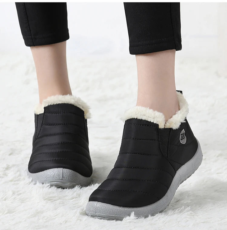 ARCTIC™ COZY WARM WATERPROOF FUR SLIP ON BOOTS