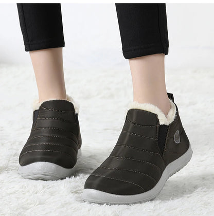 ARCTIC™ COZY WARM WATERPROOF FUR SLIP ON BOOTS