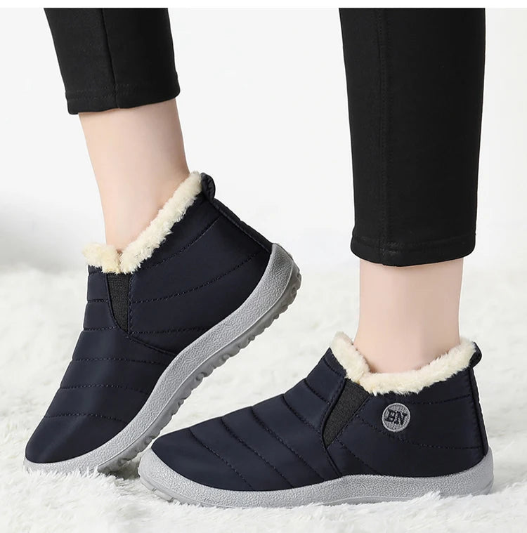 ARCTIC™ COZY WARM WATERPROOF FUR SLIP ON BOOTS