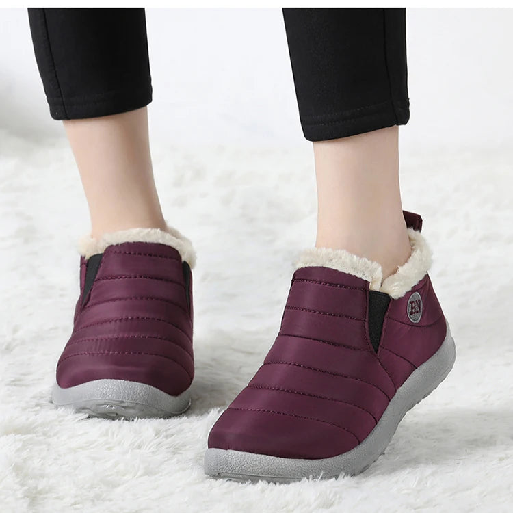 ARCTIC™ COZY WARM WATERPROOF FUR SLIP ON BOOTS