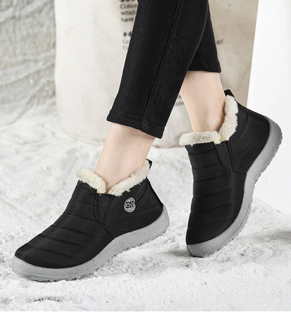 ARCTIC™ COZY WARM WATERPROOF FUR SLIP ON BOOTS