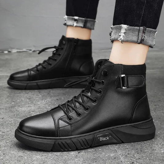COALCRAFT™ GENUINE LEATHER WARM ANKLE BOOTS