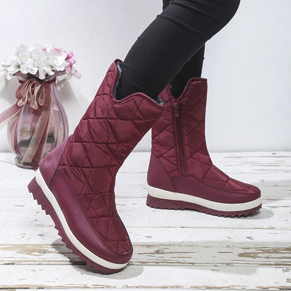 ALEXA™ NON-SLIP WATERPROOF WINTER ANKLE SNOW BOOTS