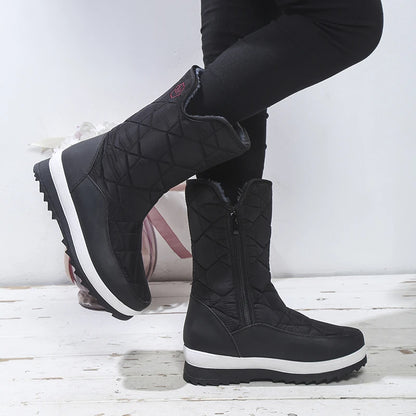 ALEXA™ NON-SLIP WATERPROOF WINTER ANKLE SNOW BOOTS