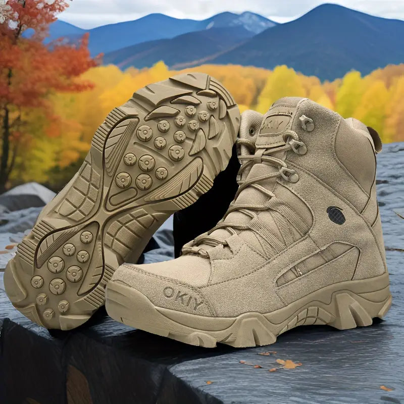 LANGLEY™ MEN'S WEAR-RESISTANT NON-SLIP COMBAT BOOTS