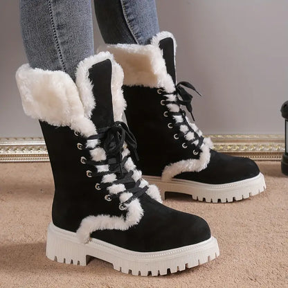 MAHONE™ LACE-UP MID-CALF WINTER BOOTS