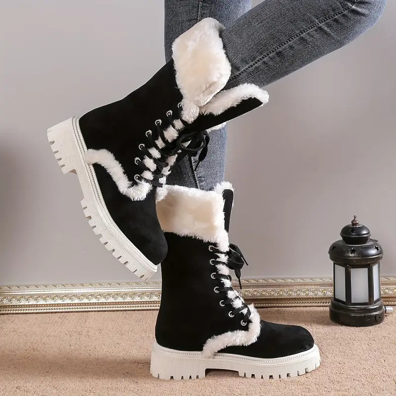 MAHONE™ LACE-UP MID-CALF WINTER BOOTS