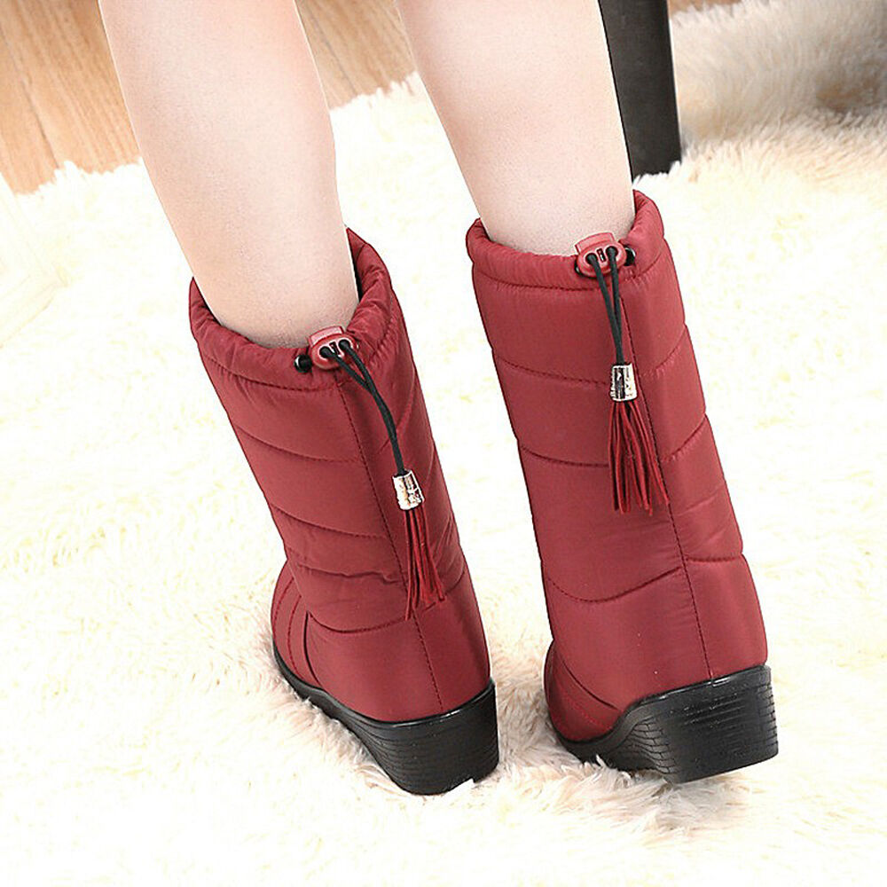 LIVIA™ WATERPROOF WINTER WARM COTTON BOOTS